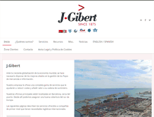 Tablet Screenshot of j-gibert.com